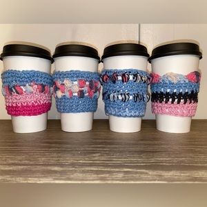 Handmade Crochet Coffee Coozies